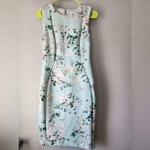Calvin Klein mint floral dress